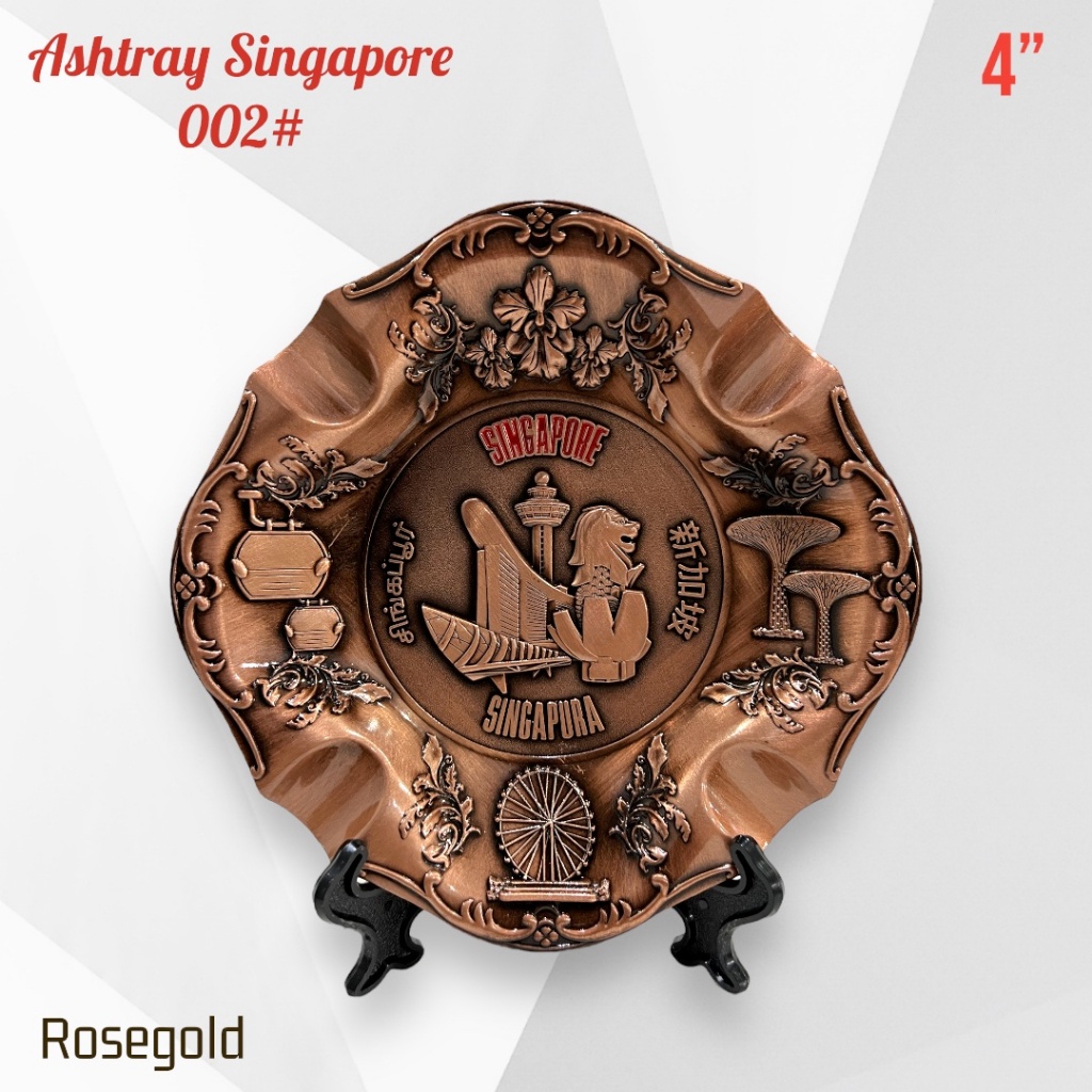 Ready BATAM Souvenir Ashtray Singapore 002# / Asbak Singapore / Souvenir Singapore