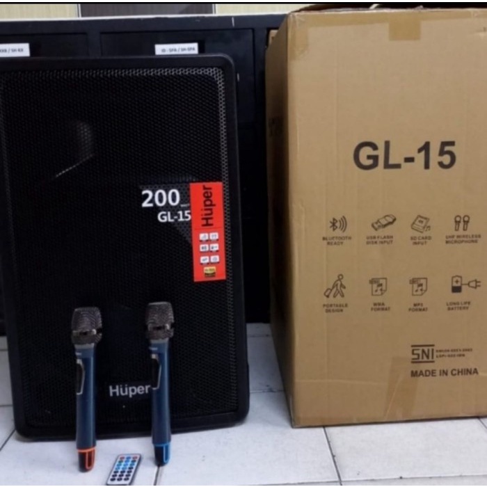 HUPER GL15 / GL 15 / GL-15 Speaker Portable meeting ORIGINAL