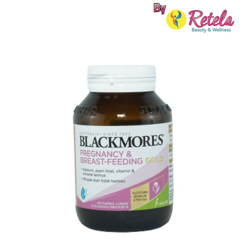 Blackmores Pregnant &amp; Breastfeeding Gold 1 Botol 60 Tablet