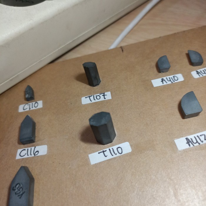 ECER widia T110 YG6 - betel widia -betel bubut widia - tip widia yg6 dt yg6