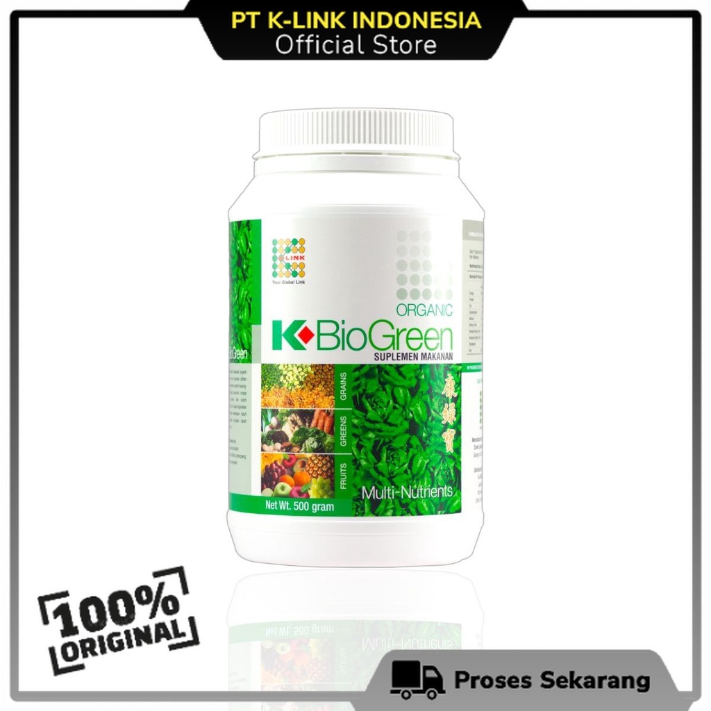 

Biogreen Organik Suplemen Diet Herbal Original Link Bio Green Alami