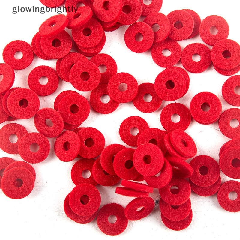 [glowingbrightly] 90pcs Felt Piano Washers Pads Untuk Aksesoris Piano Tuning TFX