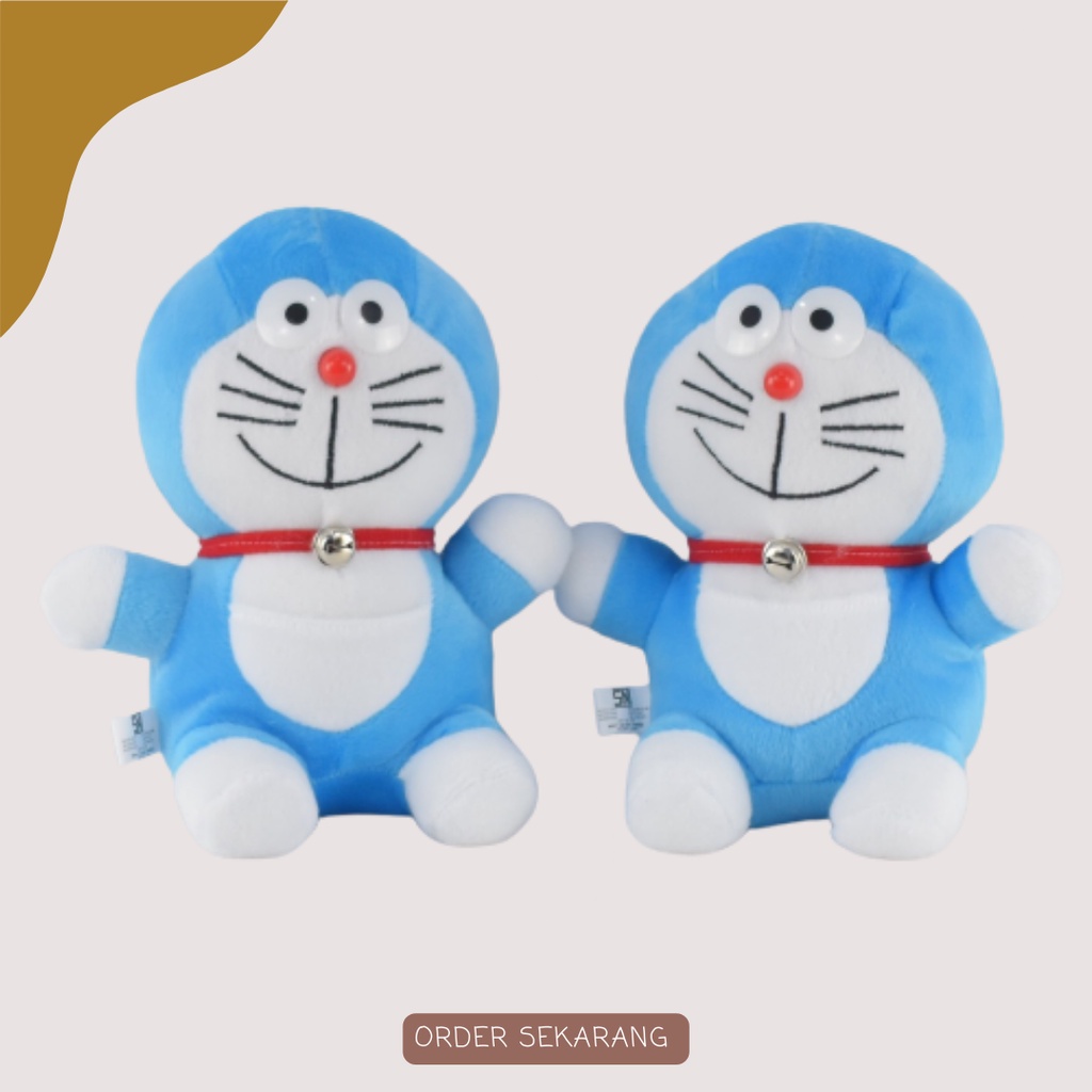 Boneka Doraemon mini murah Ukuran M & S lucu dan imut/boneka doraemonterbaru/boneka doraemon