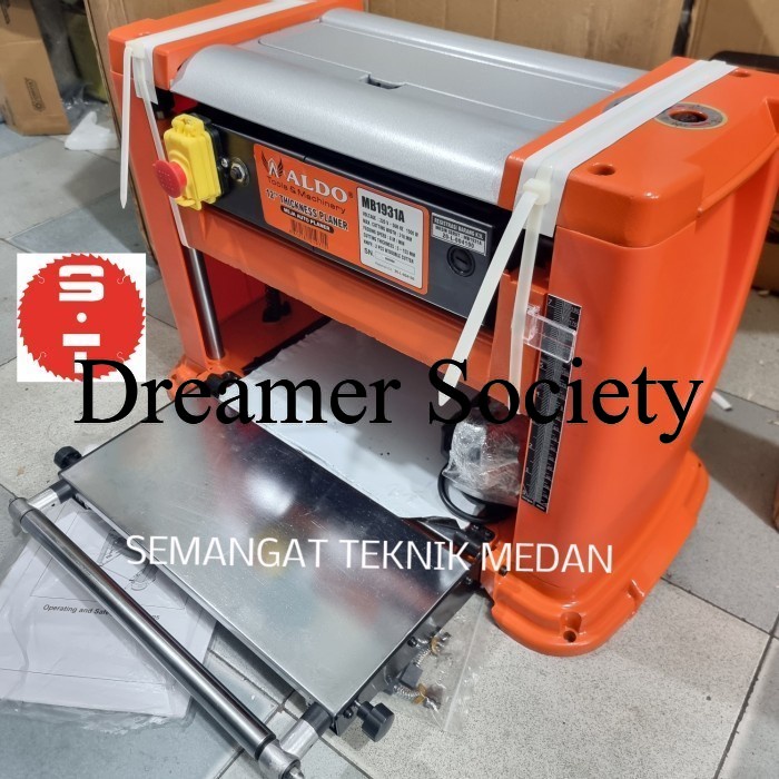 Berkualitas MB-1931A MESIN KETAM SUGU SERUT PLANNER PLANER DUDUK 12" ALDO MB1931A HBJ690