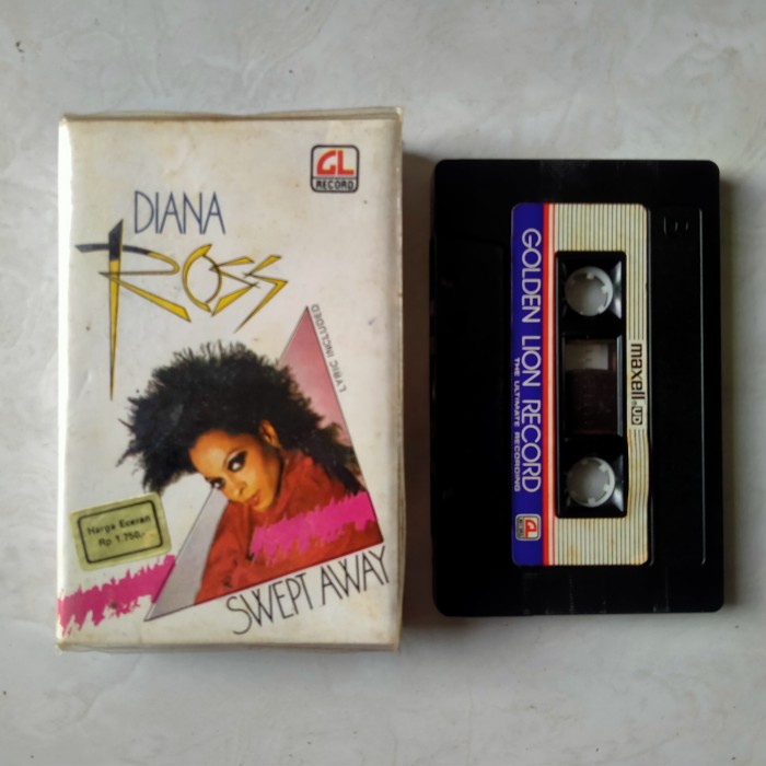KASET PITA DIANA ROSS SWEPT AWAY