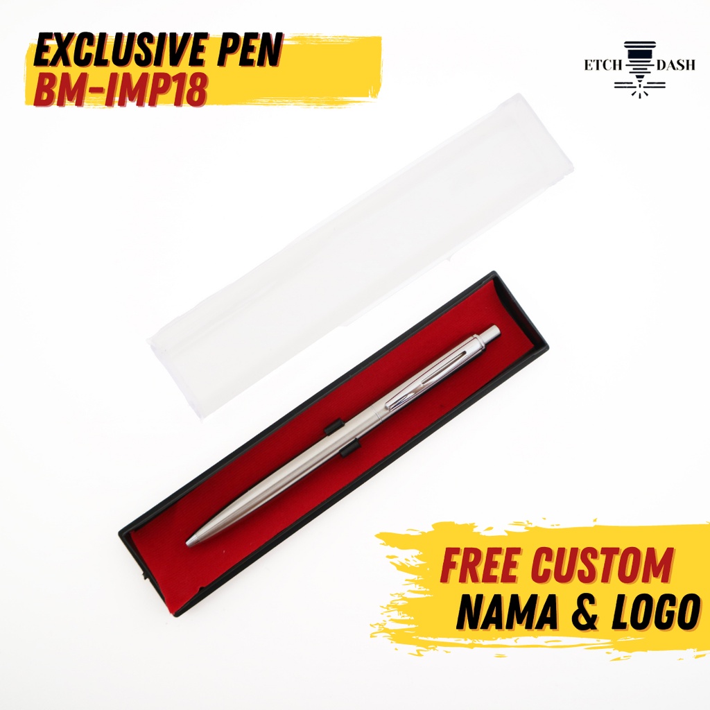 

Pulpen Eksklusif Custom untuk Souvernir Pernikahan Promosi Perusahaan - Exclusive Pen BM-IMP18