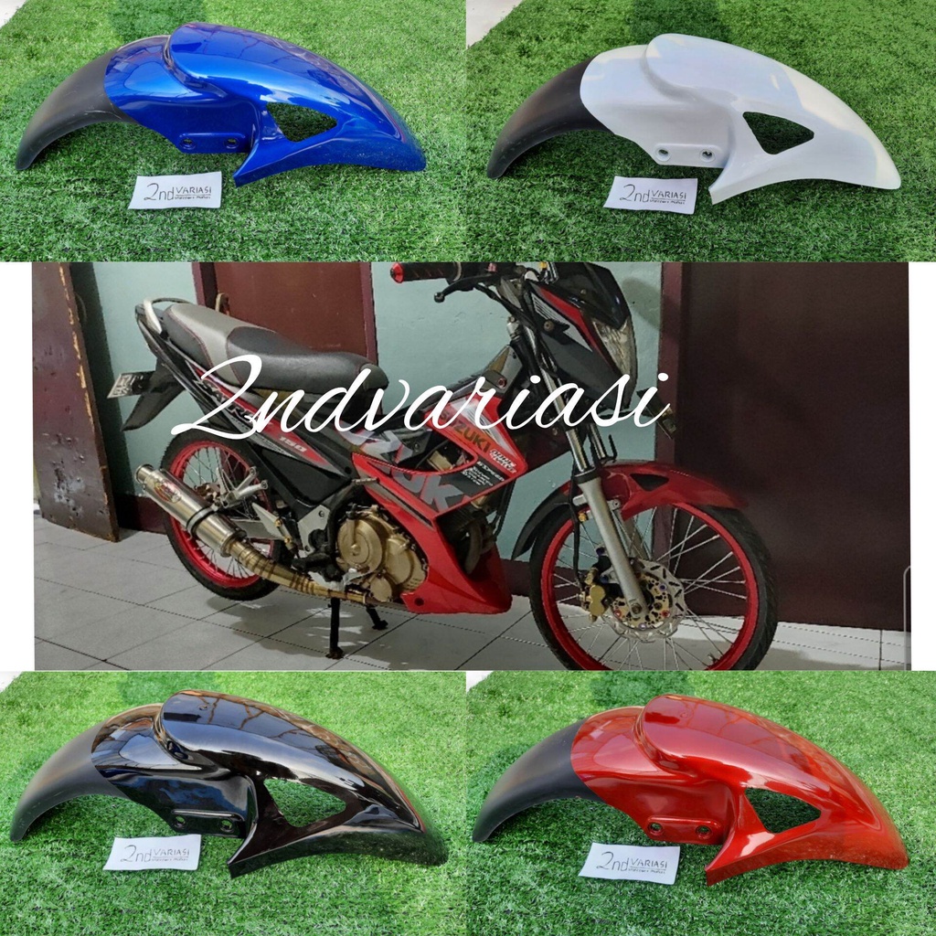 Spakbor Depan Variasi PNP Satria FU