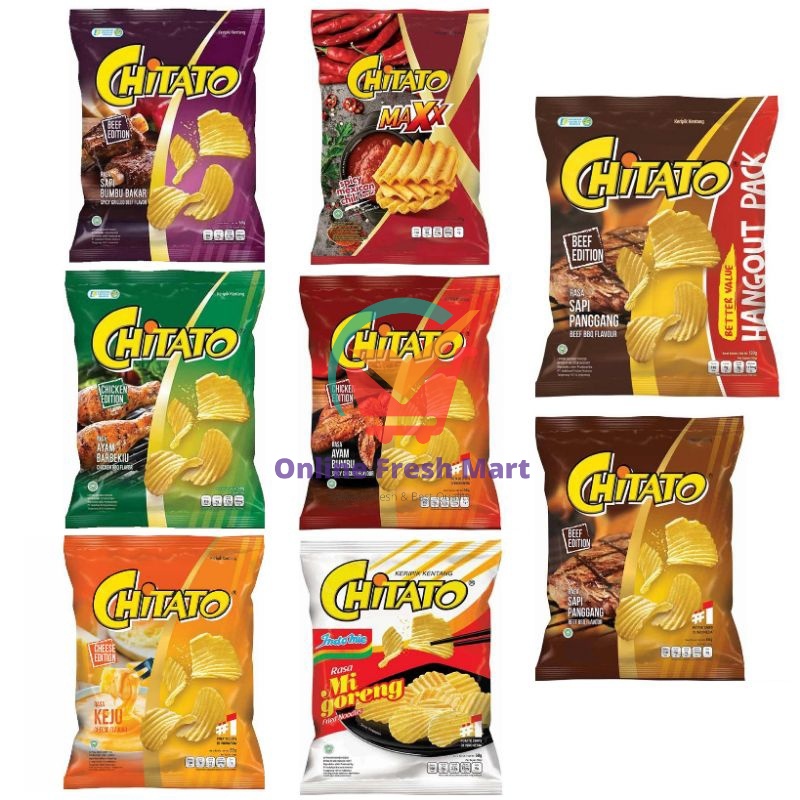 

CHITATO Aneka Keripik Kentang Sapi Panggang Bakar Keju Supreme Ayam Bumbu Indomie Goreng - Online Fresh Mart Denpasar