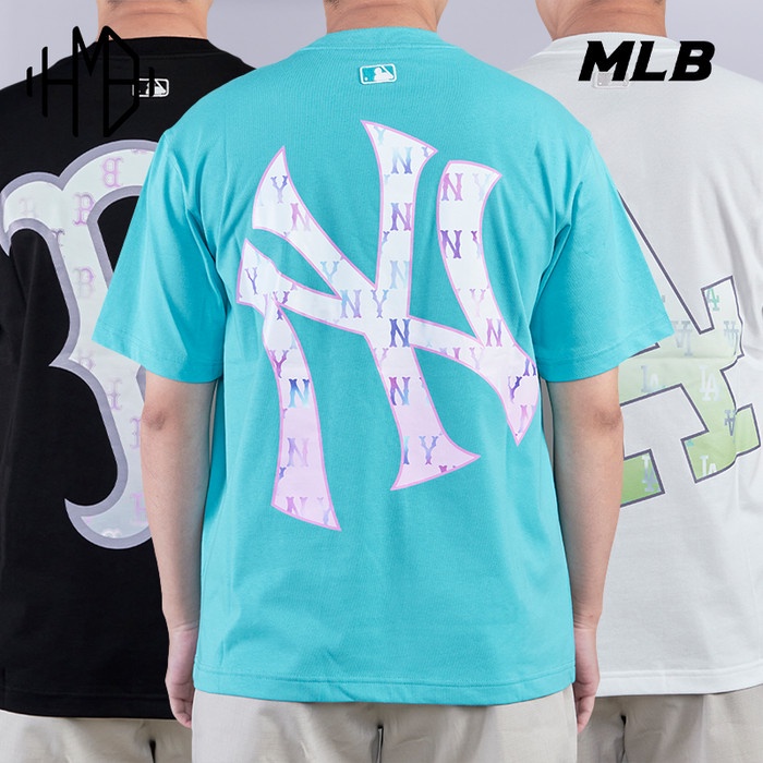 MLB Korea NY Yankees Gradation Monogram Tee