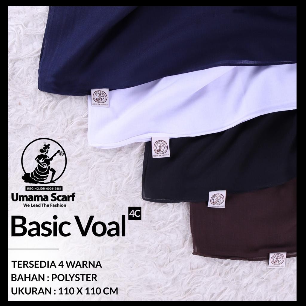 Hijab Basic Voal Umama premium edisi sekolah