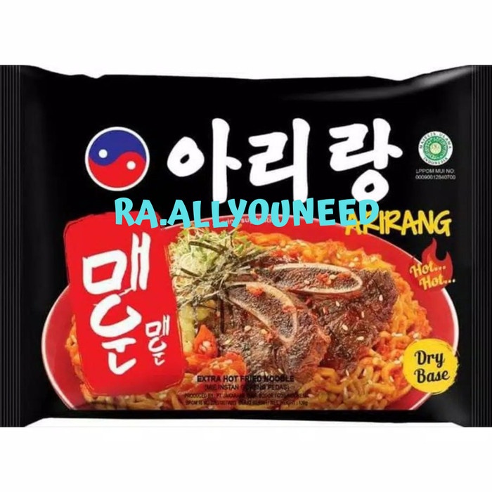 

Arirang Exstra Hot Noodle/Mie Instan Goreng Pedas 130gr