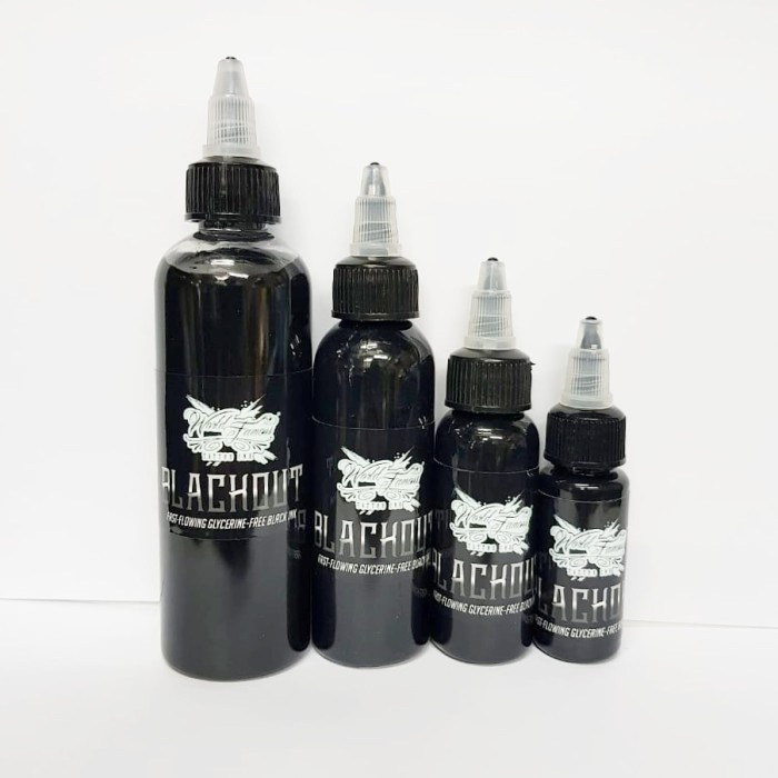 TINTA TATTOO BLACKOUT WORLD FAMOUS 1/2oz - 4oz - 1/2oz