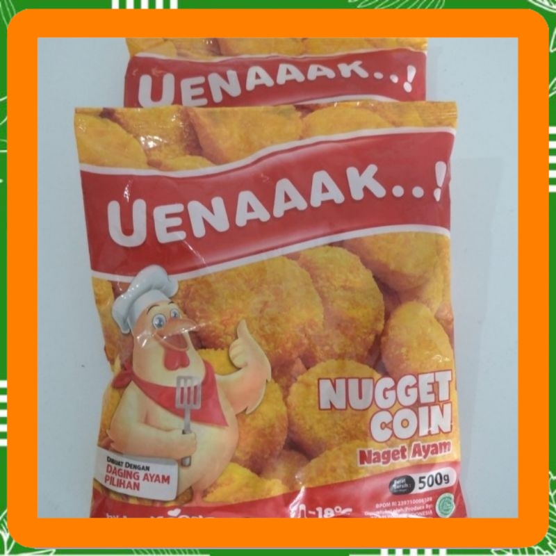 

BELFOODS UENAAAK NAGET AYAM 500 GR. CHICKEN NUGGET Best Seller