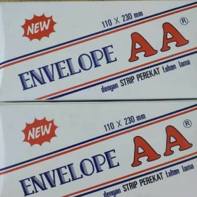 

AA amplop polos panjang 110x230mm