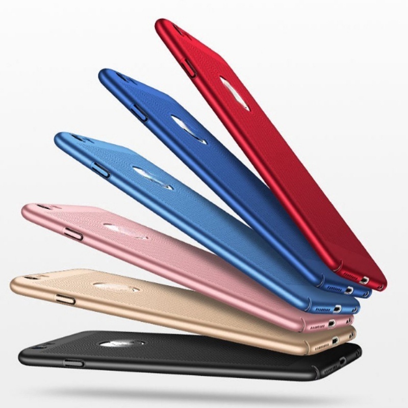 IPHONE Cakupan Penuh Casing Belakang Bernapas Aksesoris Ponsel Kualitas Tinggi Anti-Gores Ponsel Kasus Disipasi Panas Penutup Pelindung Kompatibel Dengan Seri Iphone5Per6Per7