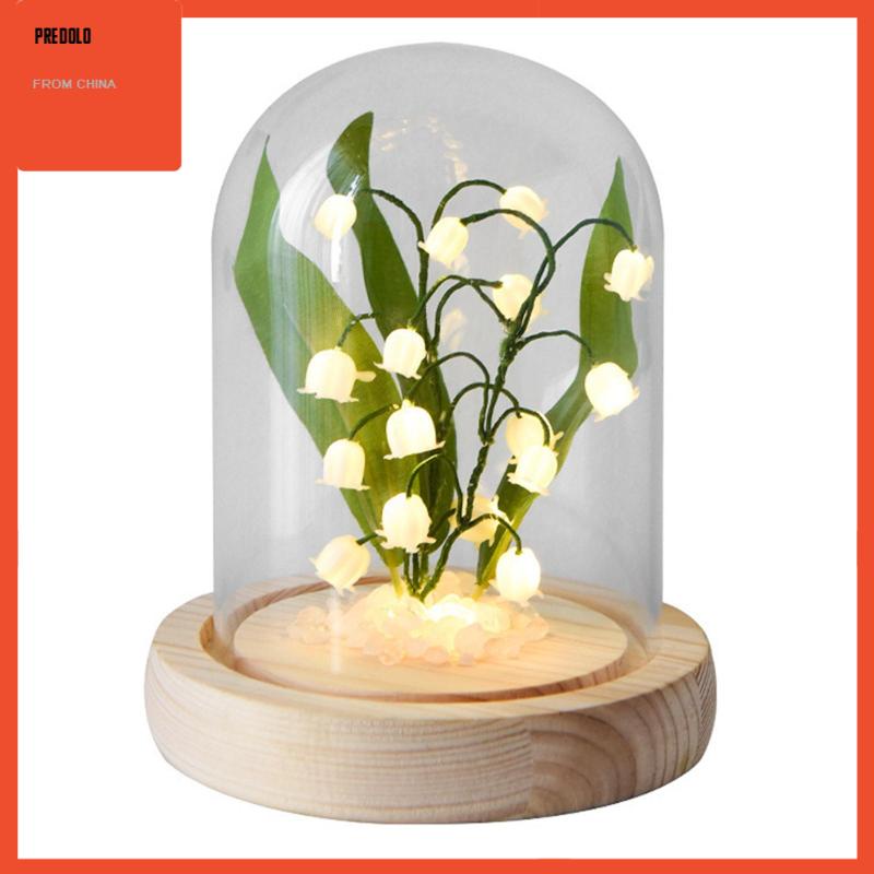 [Predolo] Lily of The Valley Flowers Lampu Malam Bahan DIY Dekorasi Kamar Tidur