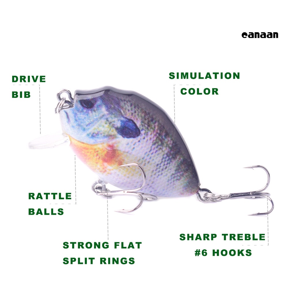 Cnn-6cm 14.5g Umpan Buatan Simulasi Bentuk Realistis Reusable Sea Fishing Fake Lure Bait Angling Tackle