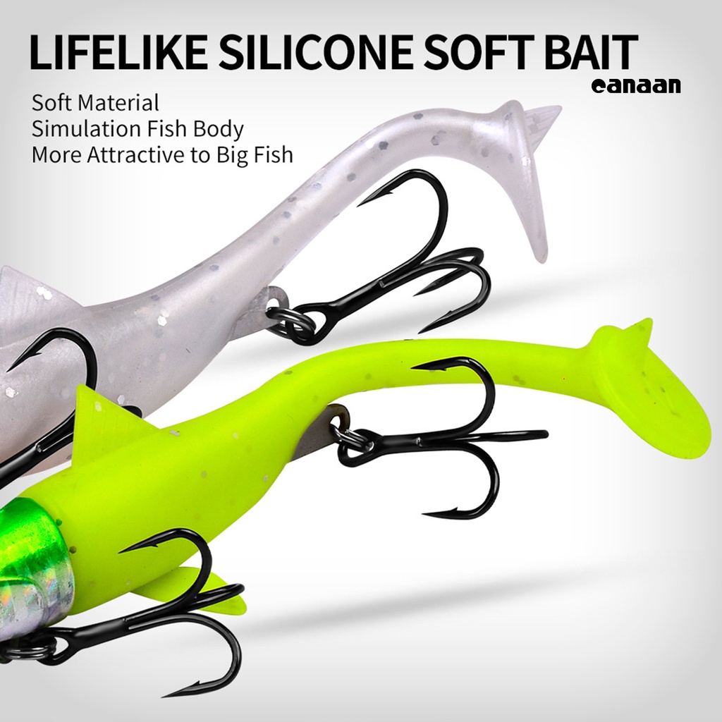 Cnn-13.5g/8cm Umpan Pancing T-Tail Tajam Treble Hook 3D Fisheyes Simulasi Pengecoran Panjang Ekor Dayung Buatan Umpan Perlengkapan Memancing