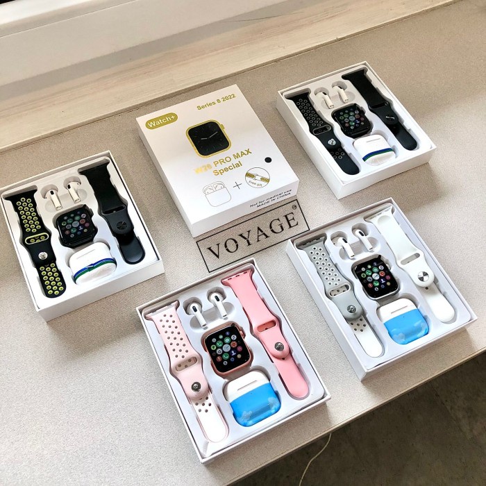 Must Have Smartwatch Apple Watch 1:1 Jam Tangan Iphone Original Bkn Iwo T55 44Mm Terbaru