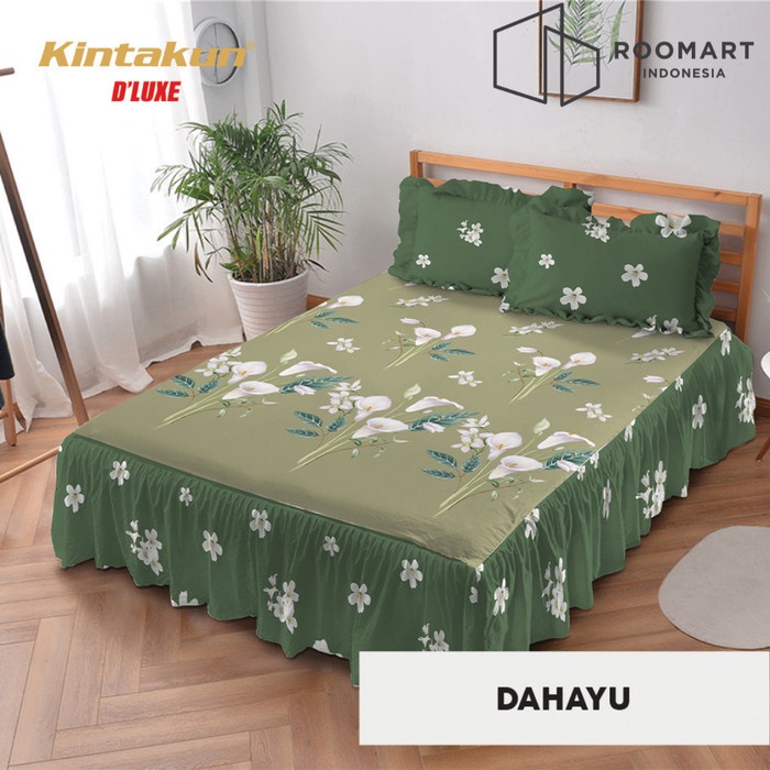 Sprei Rumbai Deluxe Kintakun 180X200 King Dahayu Seprei Rumbai Seprai