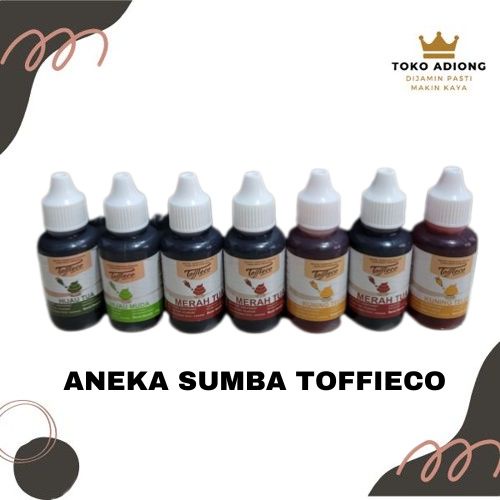 

PEWARNA MAKANAN TOFFIECO 30cc / PEWARNA TOFFIECO - LEMON YELLOW