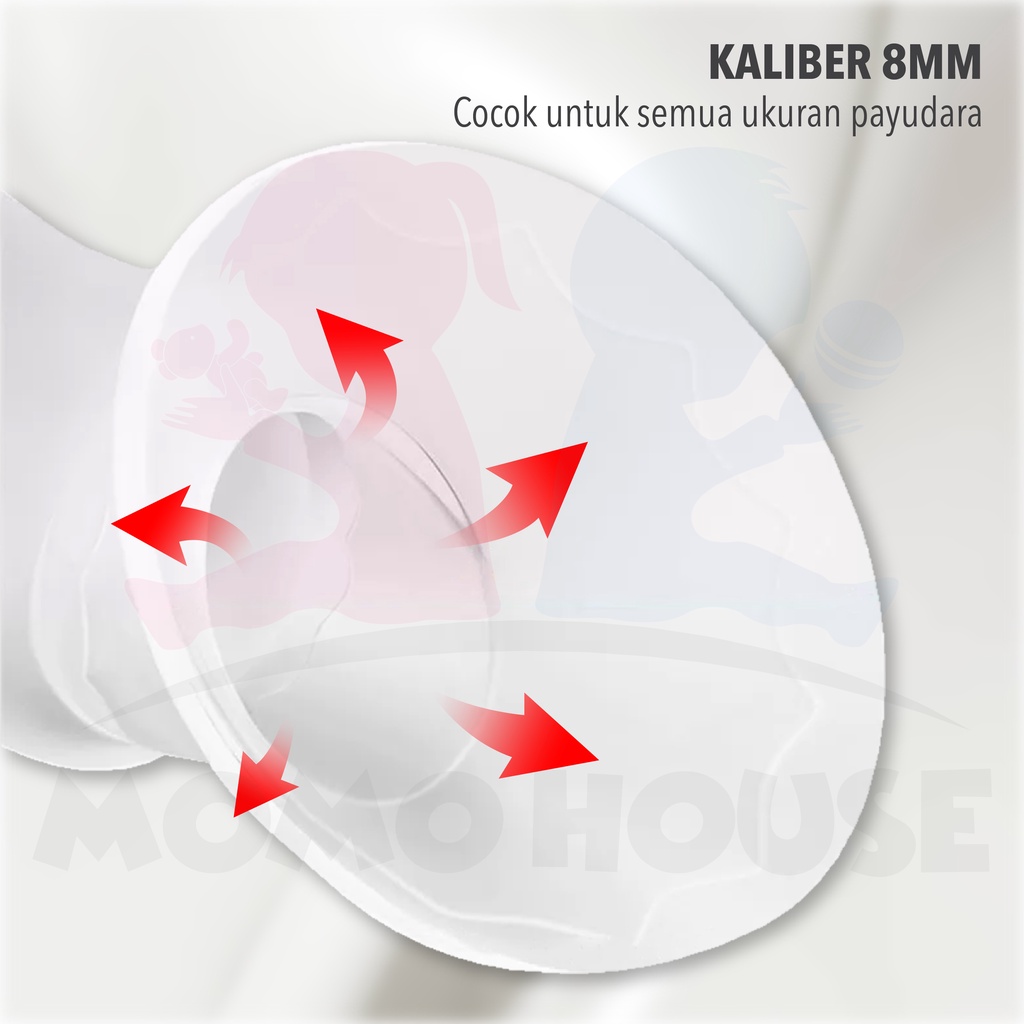 MOMO HOUSE Pompa Asi Manual Silikon Pompa Asi Manual Silicone Breast Pump