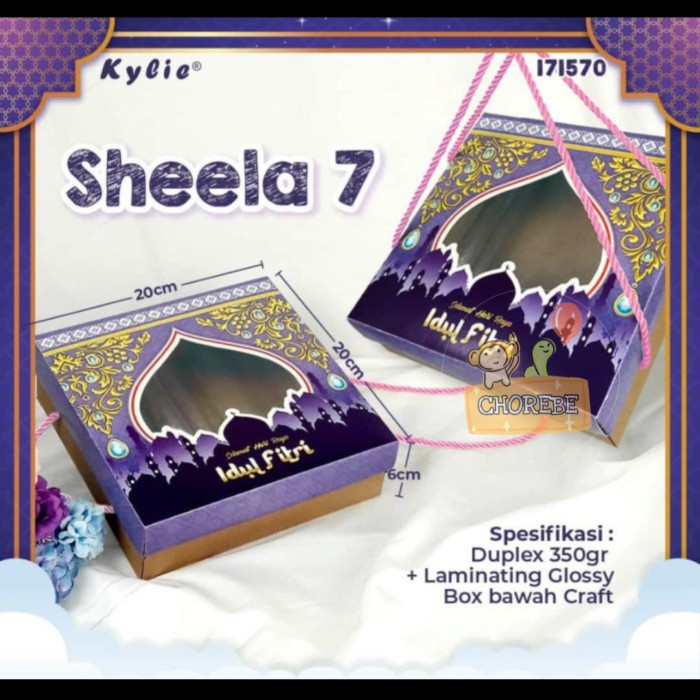 

Kotak Dus Box Souvenir Hampers Kue Bolu Cake Idul Fitri Lebaran Sheela