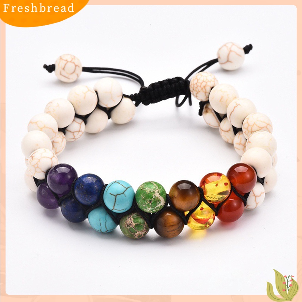 &lt; Freshbread &gt; Manik-Manik Kepang Ganda Planet Gelang Milky Way Universe Stone Frosted Bracelet Untuk Hadiah