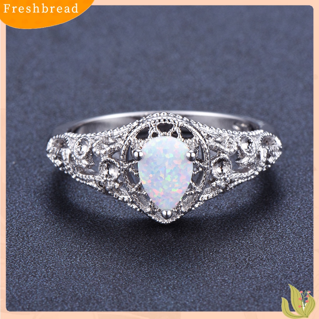 &lt; Freshbread &gt; Cincin Kawin Glitter Kepribadian Hadiah Valentine Warna-Warni Cubic Zirconia Temperamen Bertatahkan Berlian Imitasi Aesthetic Ring Perhiasan Aksesoris