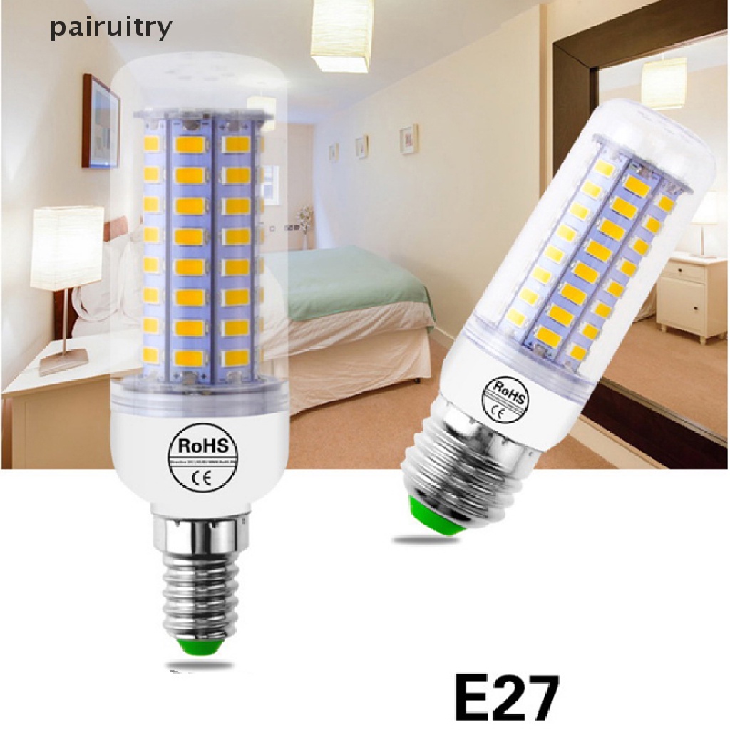 Prt E27 LED Bulb Lampu LED 220V 240V Bohlam Jagung Led48 60 80 126 200 LED PRT