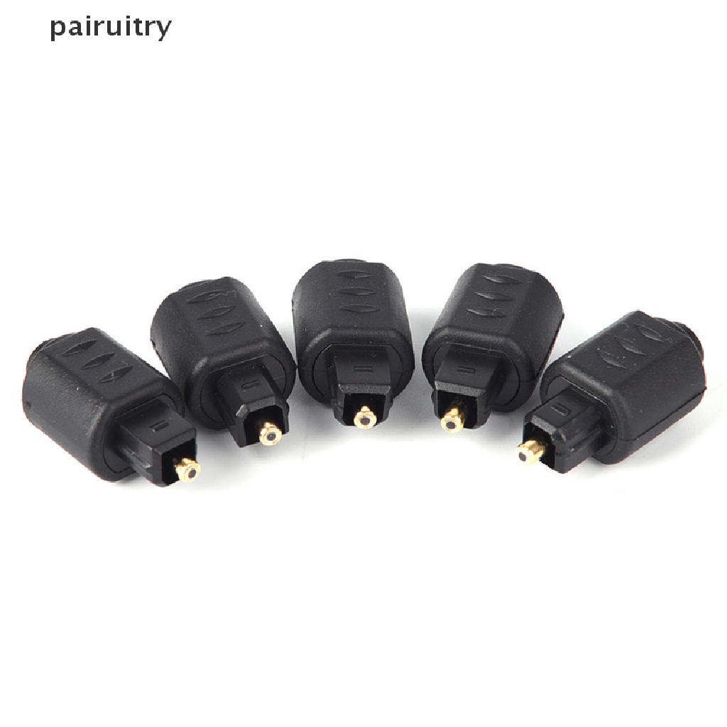 Prt Mini Adapter Audio Optik Colokan Jack Female 3.5mm Ke Digital Toslink Male PRT