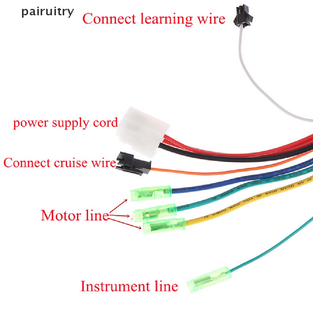 Prt 36V/48V 350W Brushless Motor Controller DC Motor Regulator Speed Controller PRT