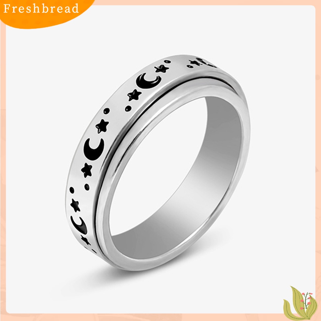 &lt; Freshbread &gt; Pria Cincin Jari Indah Hip-hop Gaya Rotatable Portable Knuckle Ring Untuk Pesta