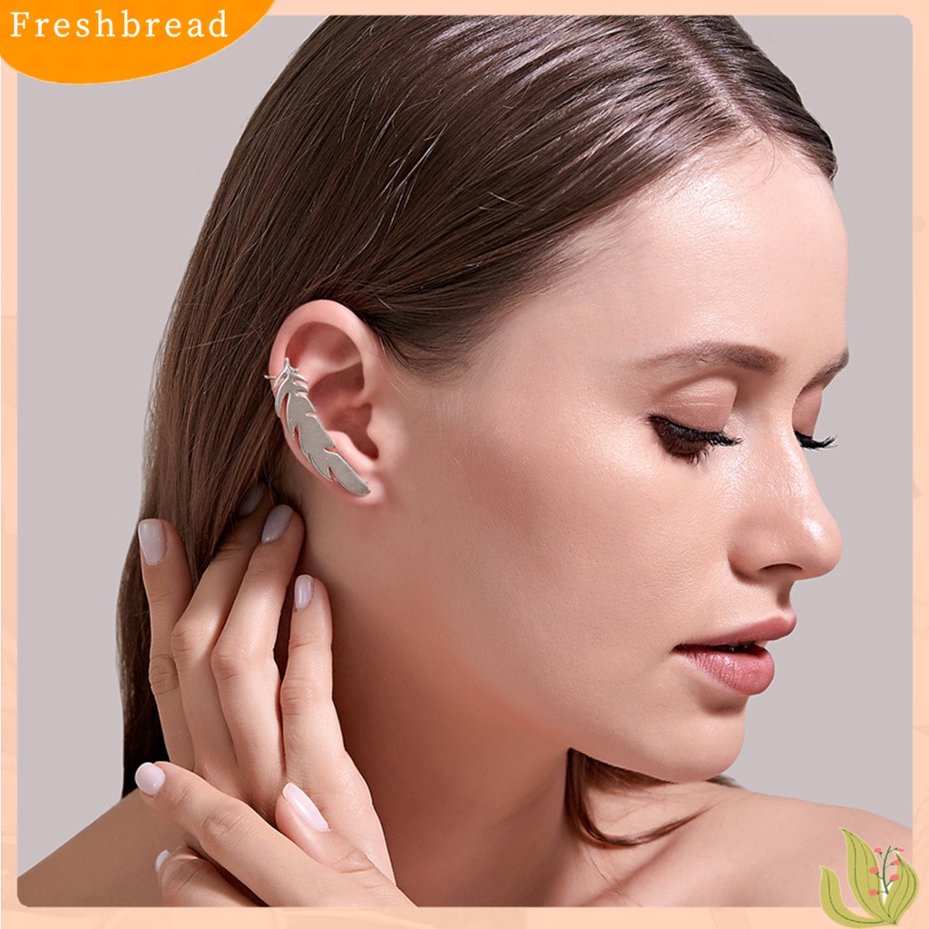 &lt; Freshbread &gt; 1Pc Klip Anting Bintang Perhiasan Simple Electroplated Manset Telinga Halus Untuk Pernikahan