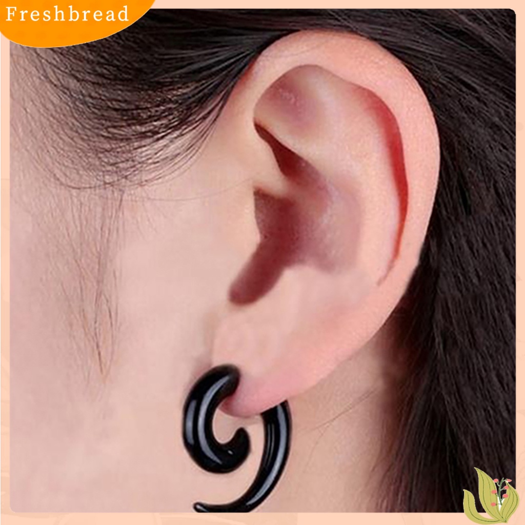 &lt; Freshbread &gt; Anting Fashion Stunning Gaya Punk Rock Unisex Kuku Telinga Motif Siput Untuk Salon