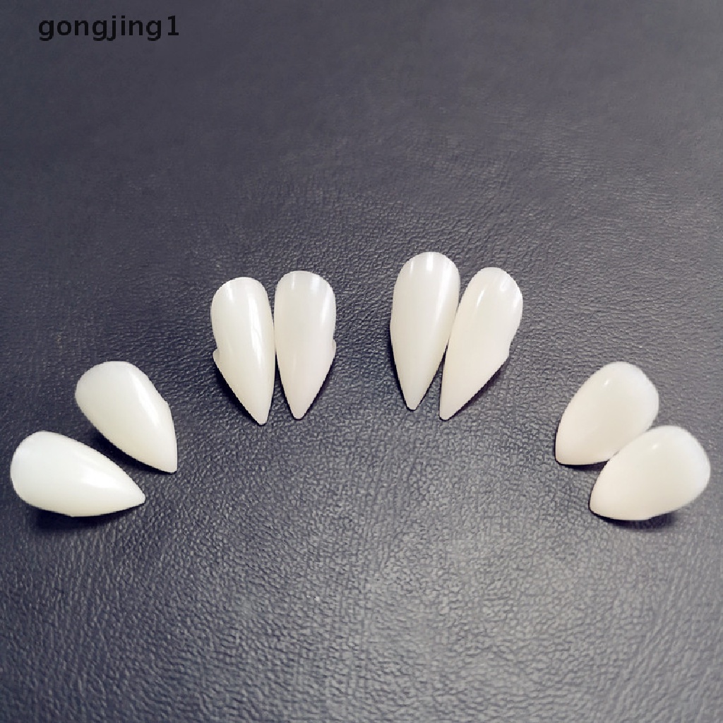Ggg Bloodcurdling Vampire Werewolves Taring Gigi Palsu Gigi Palsu Kostum Halloween Fad ID