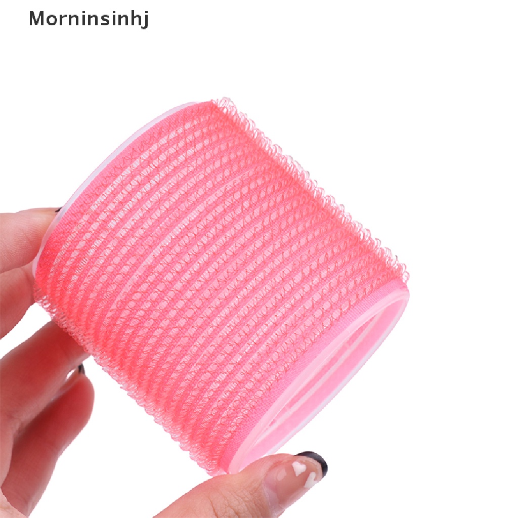 Mornin 6Pcs Self Grip Hair Rollers Cling Beda Ukuran DIY Hairdressing Pengeriting Rambut id