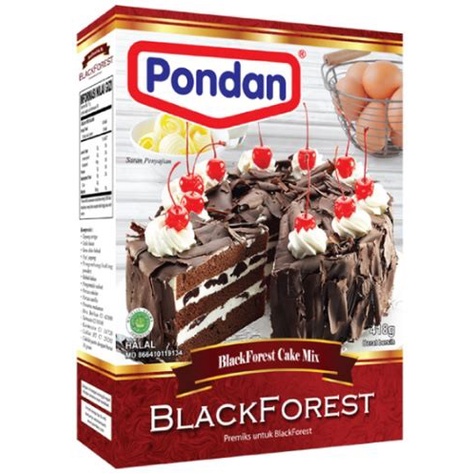 

[Ready-Tepung Instan] Pondan Blackforest