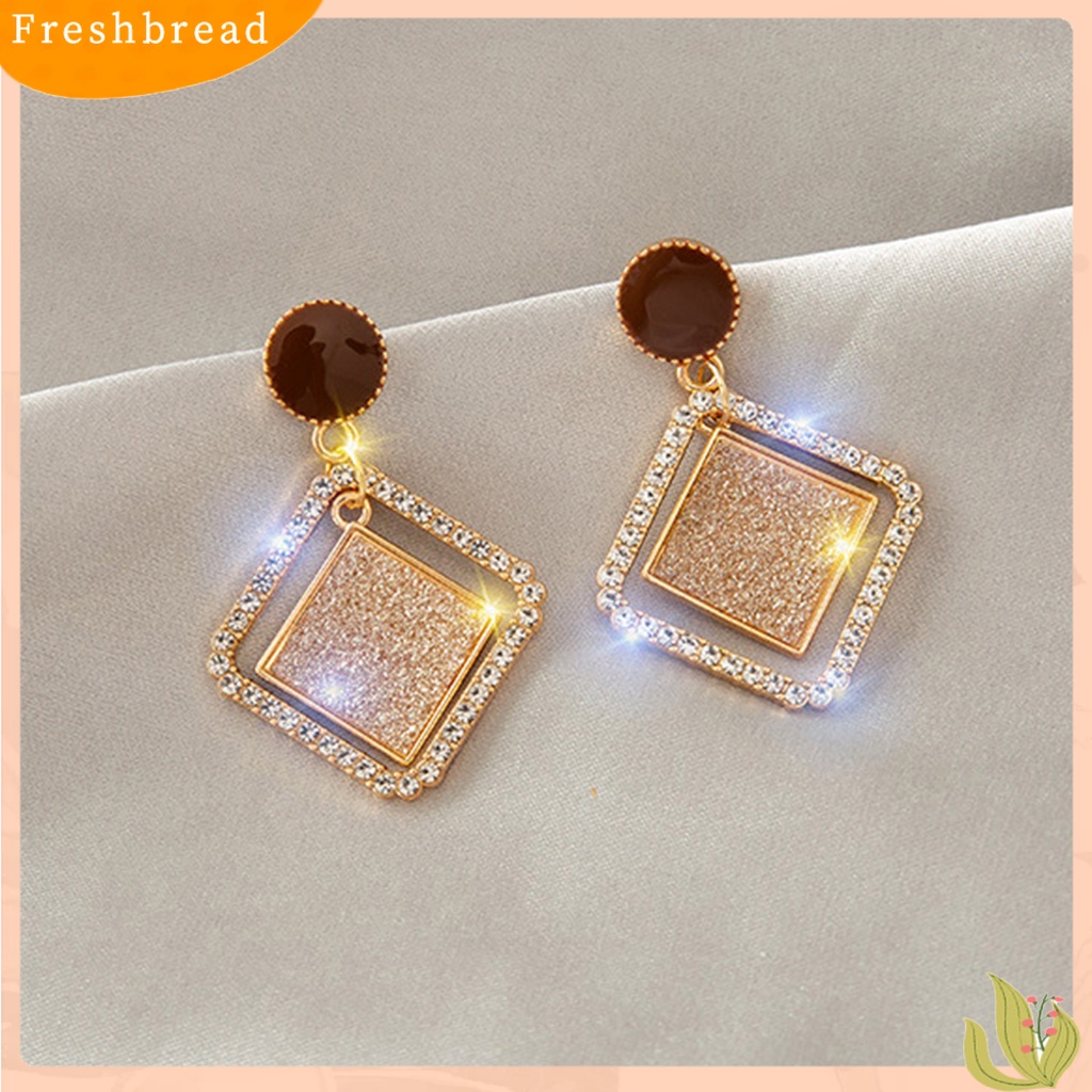 {In Stock} 1pasang Anting Menjuntai Hati Berlian Imitasi Perhiasan Gaya Korea Mutiara Imitasi Stud Earrings Hadiah Ulang Tahun