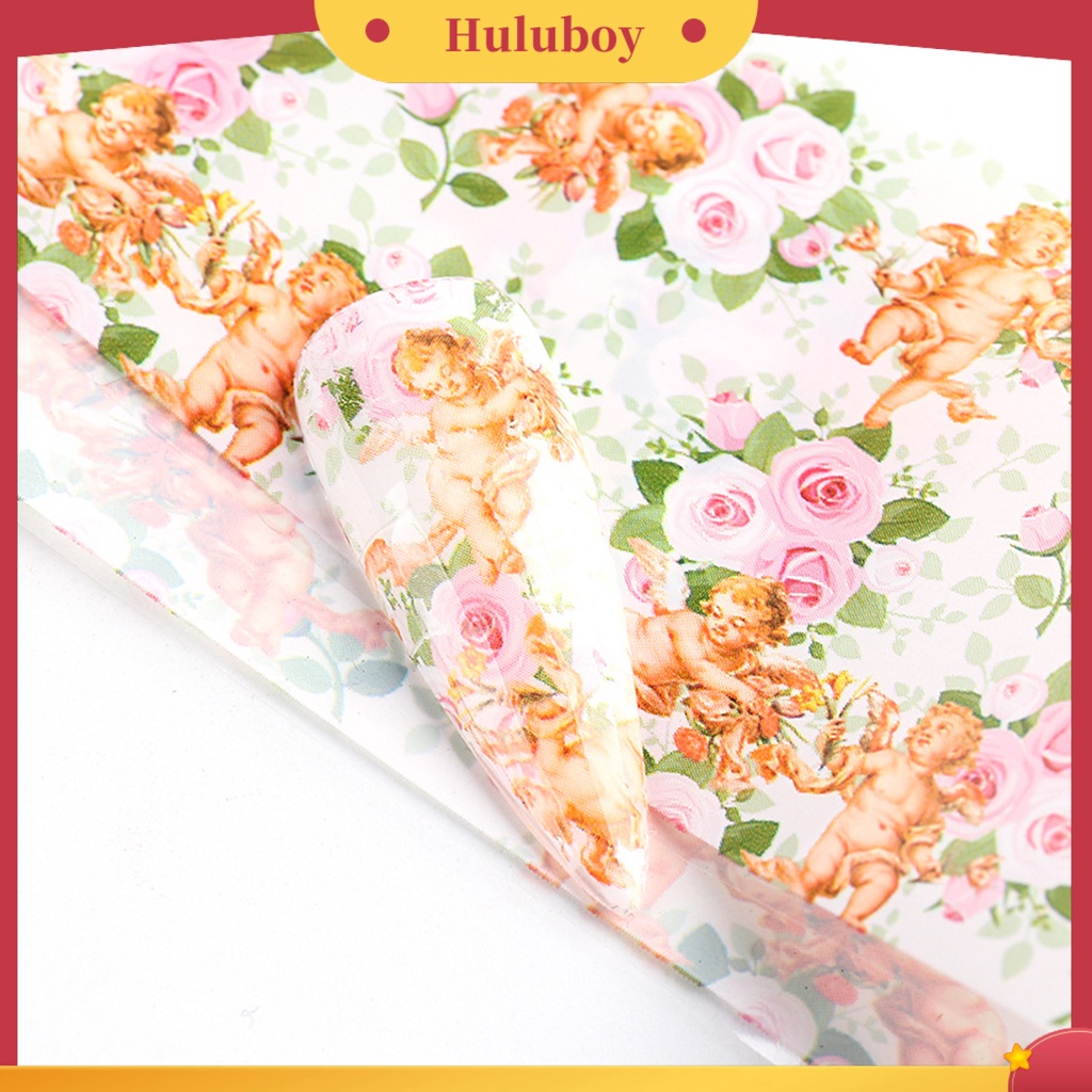 {In Stock} 10Pcs Stiker Kuku Motif Cupid Tahan Lama DIY Transfer Cupid Manicure Decor Untuk Wanita