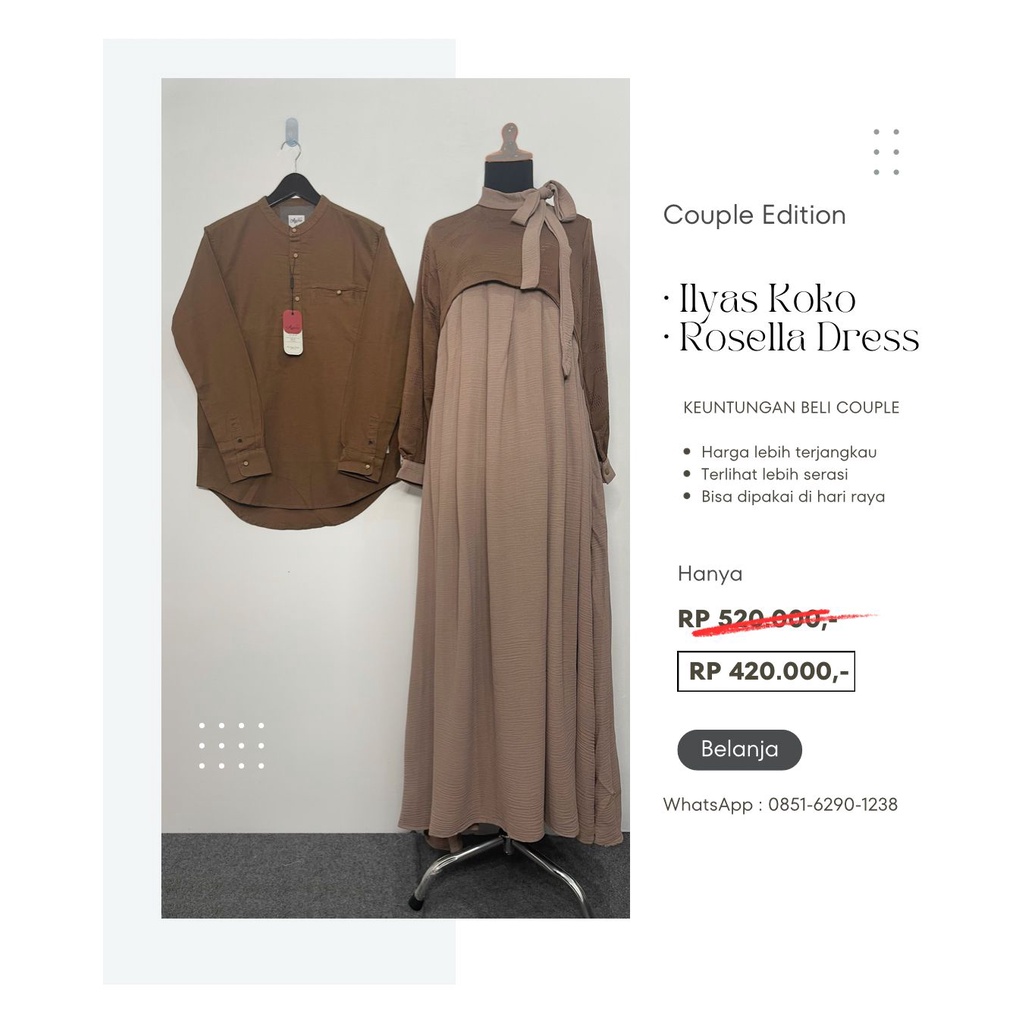 Baju couple lebaran CP 12