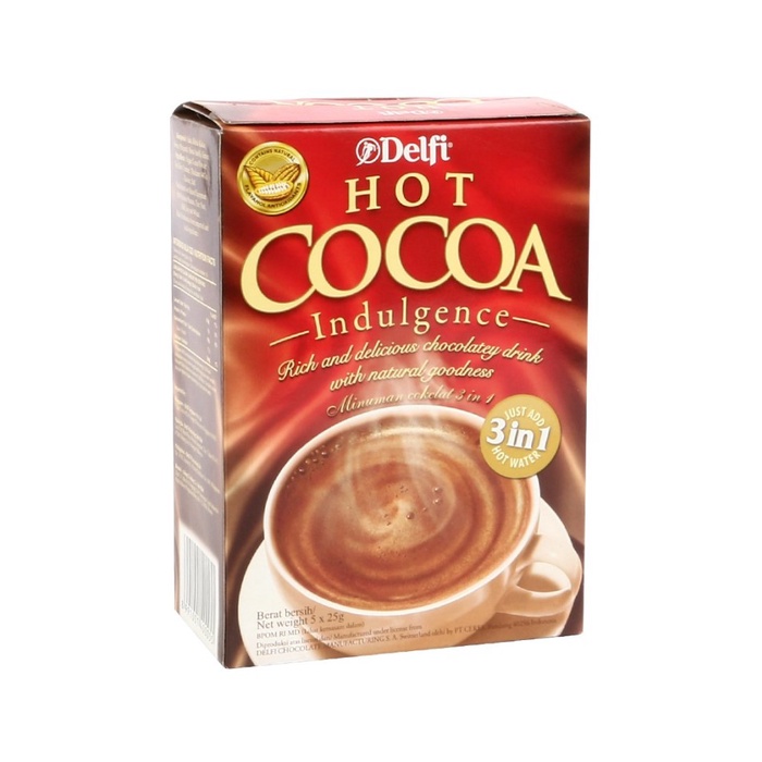 

HOT COCOA INDULGENCE 3IN1 5X25GRAM SUSU BUBUK