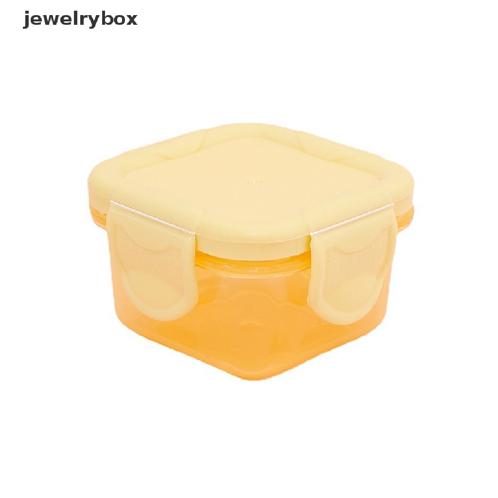 [jewelrybox] 1pc Kotak Penyimpanan Mini Lunch Box Fresh Box Portable Kemasan Makanan Anti Bau Box Dapat Didinginkan Heag Sealed Box Butik