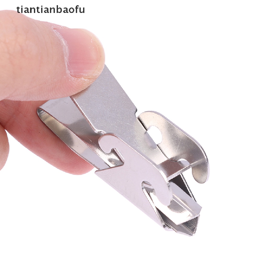 [tiantianbaofu] Stainless Steel Benih Melon Mengupas Artefak Pine Nut Opening Device Pemipil Butik