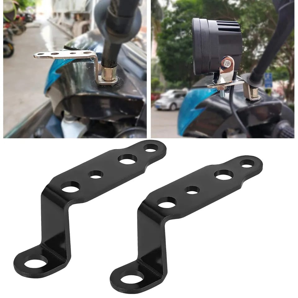 Braket Spion Lampu Tembak Sorot LED Bracket Dudukan Multifungsi