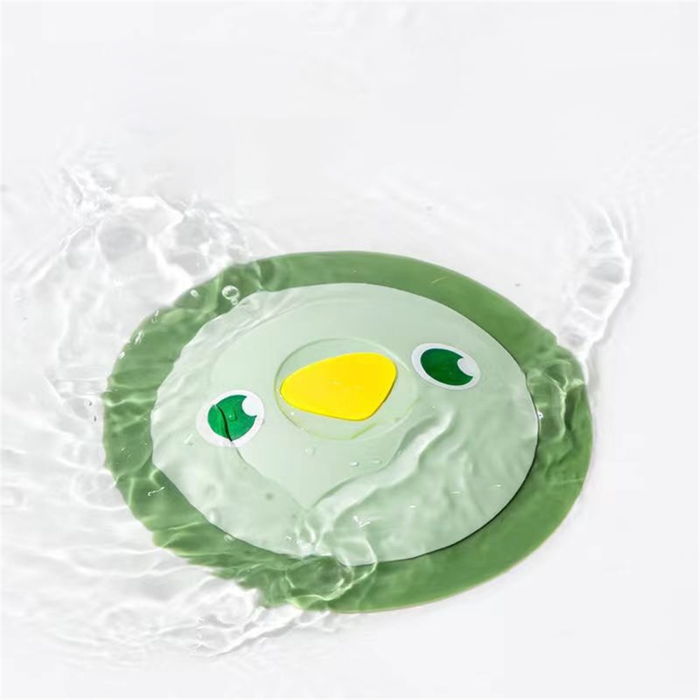 2pc Lovely Penguin Bathroom Sewer Deodorant Cover Kecoa Isolasi Floor Drain Cover Barang Kamar Mandi Yang Bagus