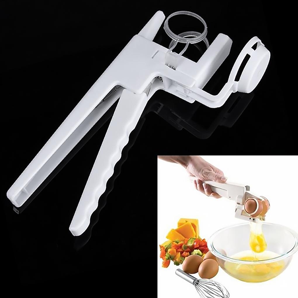 Egg Household Handheld Eggshell Opener Dapur Masak Kitchen Gadget Pemisah Telur