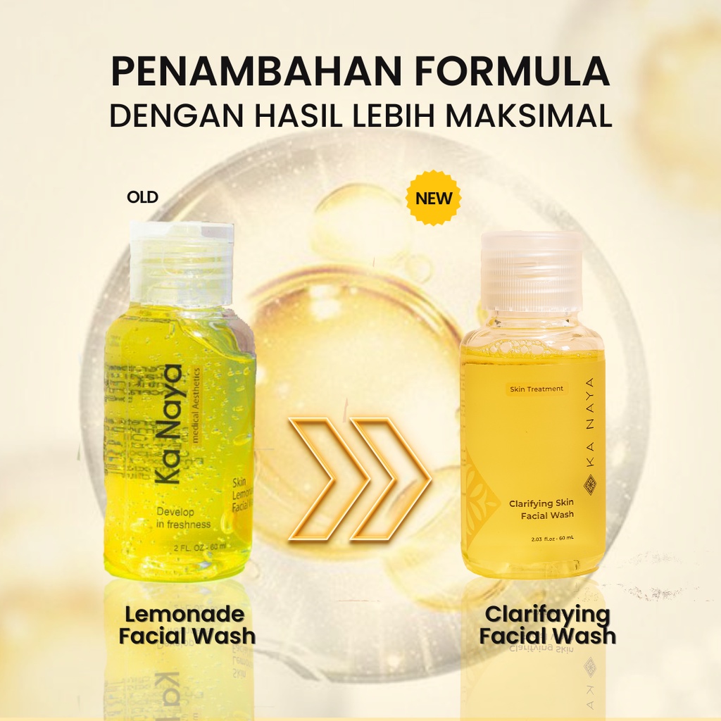 Ka Naya Facial Wash - Sabun Muka - Sabun Jerawat Dan Bekas Jerawat - Sabun Muka Pria - Sabun Wajah -