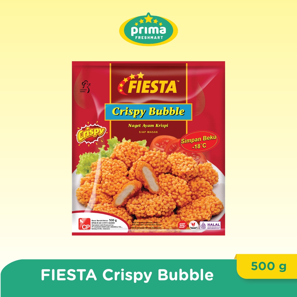 

Fiesta Crispy Bubble Nugget 500 Gr