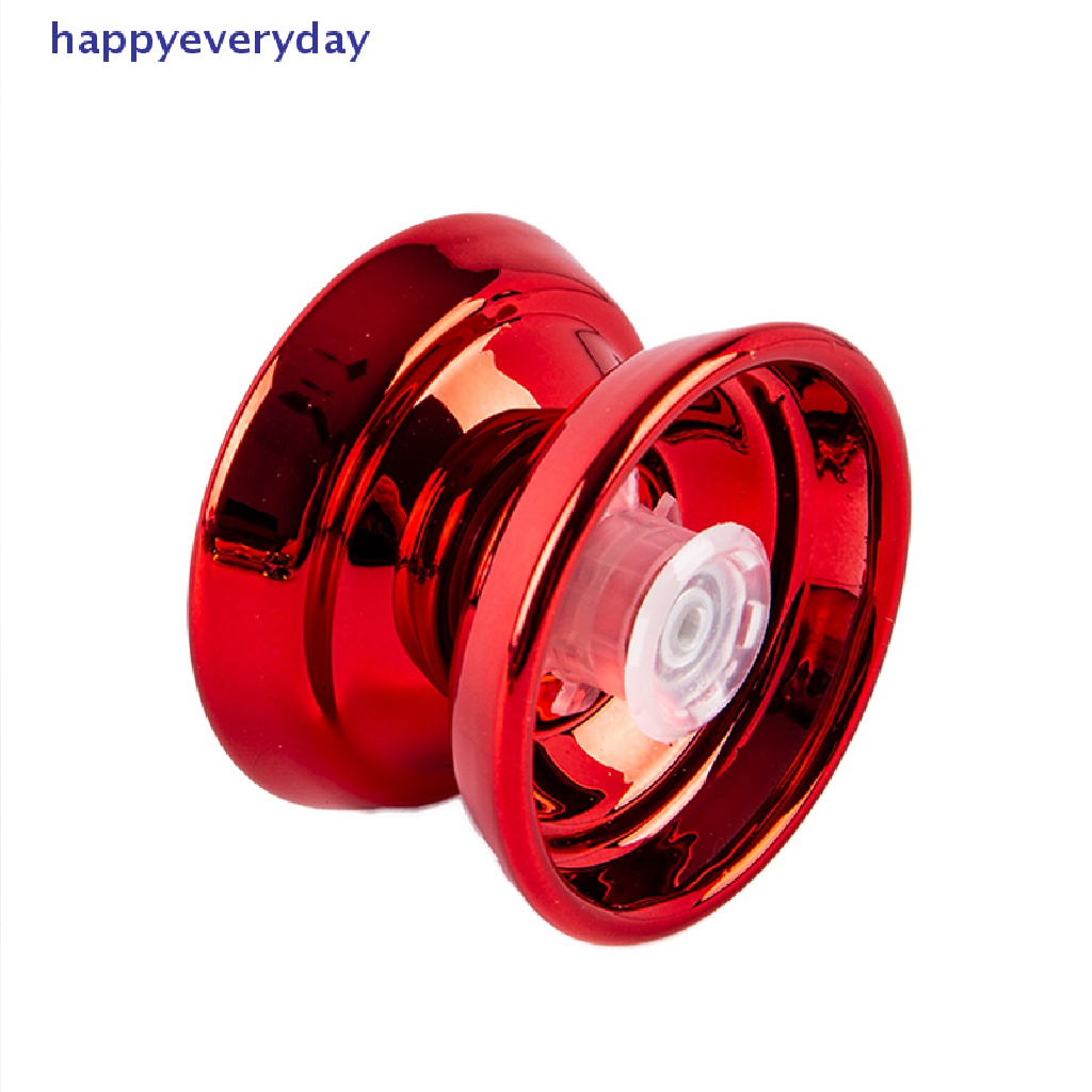 [happy] Aluminium Alloy Magic Yoyo Responsive High-speed Yoyo Dengan Mainan String Berputar [ID]